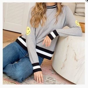 THML Smiley Face Sweater - lightly worn